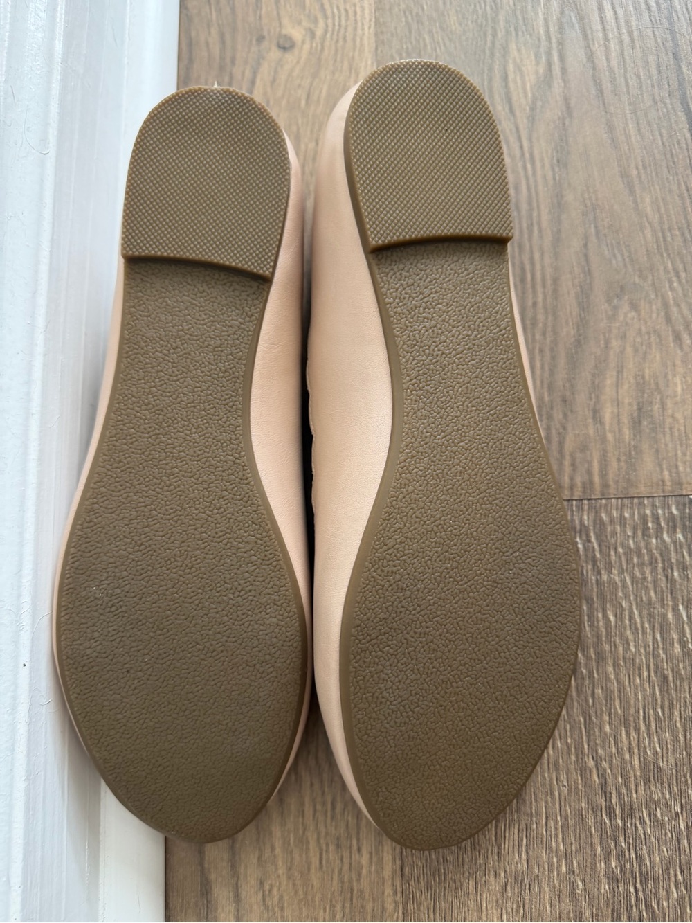 NWOT LC Lauren Conrad Giselle Blush Beige Scalloped Ballet Flats Size 7.5 - Picture 6 of 6
